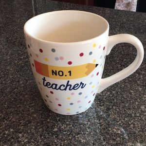 Oversized number one teacher kahuna mug